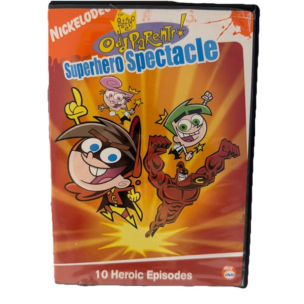 The Fairly OddParents: Superhero Spectacle (DVD, 2004) 10 Heroic Episodes